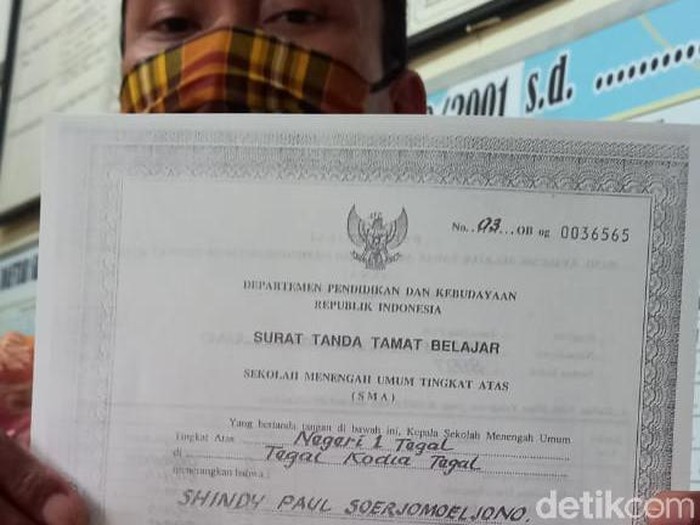 Jozeph Paul Zhang, tersangka penodaan agama yang kini diburu polisi, adalah lulusan SMA Negeri 1 Kota Tegal, Rabu (21/4/2021).