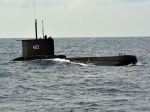 Kapal Selam TNI AL Nanggala-402 Hilang Kontak di Perairan Bali