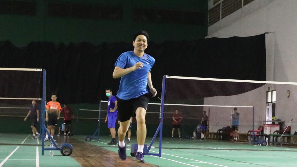 Latihan Pelatnas Bulu Tangkis