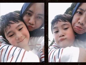 Mbak Lala Rela Pakai APD saat Rafathar-Nagita Slavina Positif COVID-19