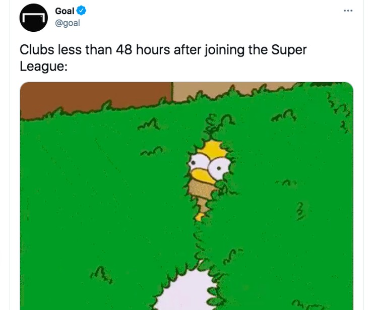 Meme European Super League