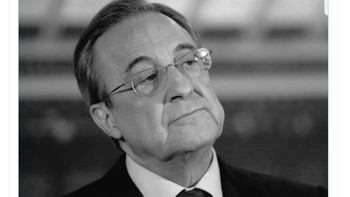 Presiden Real Madrid, Florentino Peres sudah merencanakan European Super League sejak lama. Sempat optimistis, kini mundurnya 6 tim Liga Inggris membuat rencananya berantakan. Fans sepakbola pun bersorak. Foto: Twitter