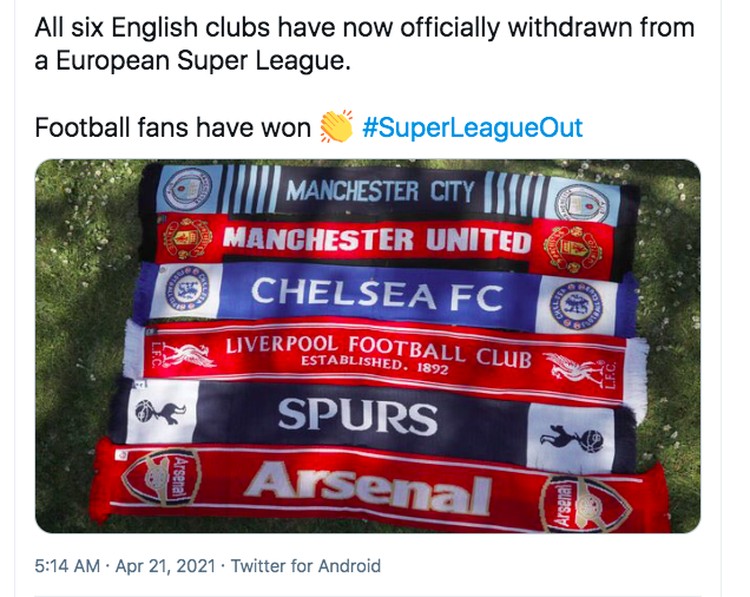 Meme European Super League