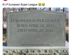 Deretan Meme Usia Pendek European Super League