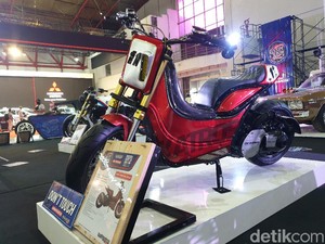 Modifikasi Yamaha Nmax di IIMS 2021, Usung Konsep Street Custom