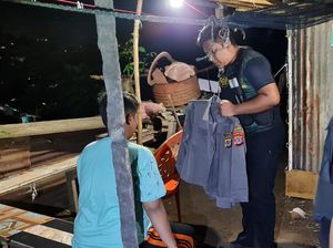Polwan Gadungan di Bitung Ditangkap Usai Foto Mesra Sesama Jenis