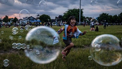 Serunya Ngabuburit di Alun-alun Kidul Jogja