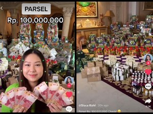 Sisca Kohl Unboxing Parsel Senilai Rp100 Juta, Ini Isinya!
