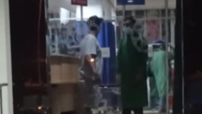 Tangkapan layar video viral nakes di UGD RSA UGM dimaki-maki