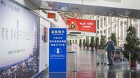 Bandara Chengdu menempati posisi ketiga dengan 40,7 juta penumpang, lalu lintas penumpang turun 27 persen dari 2019. (Getty Images)