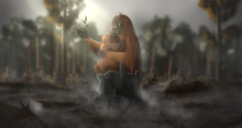 fotoinet ilustrasi menohok hari bumi