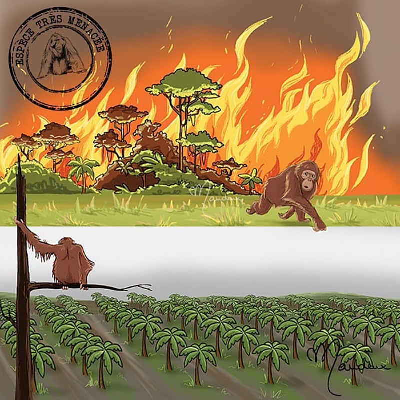 fotoinet ilustrasi menohok hari bumi