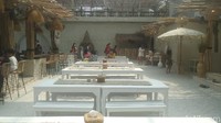 Adapun Hey! Beach di Alam Sutera merupakan cabang kedua dari yang pertama di kawasan Pluit. Cabang yang kedua baru saja dibuka pada 8 April 2021 lalu, tapi telah menjadi perbincangan di dunia maya (Randy/detikTravel)