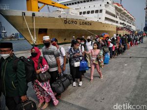 Jakarta Kedatangan Ratusan Pemudik