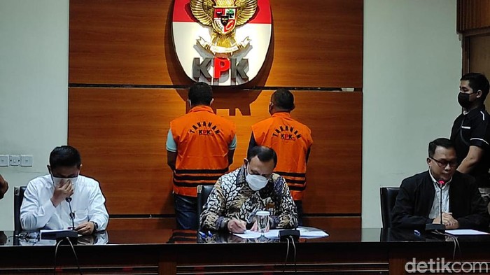 Jumpa pers KPK kasus korupsi Walkot Tangjungbalai