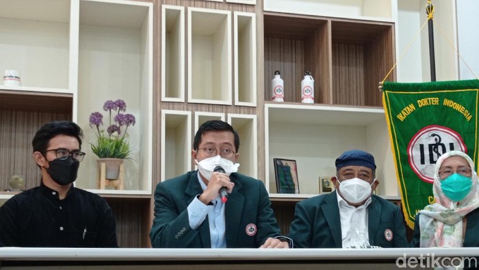 Ketua IDI Cabang Jakarta Selatan M Yadi Permana