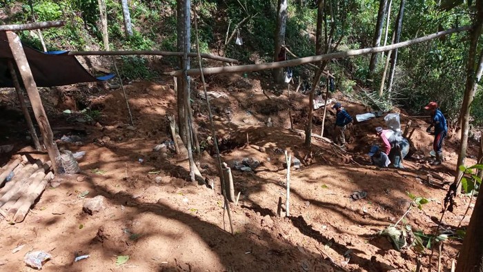 Lokasi Tambang Emas di Hutan Larangan Baduy