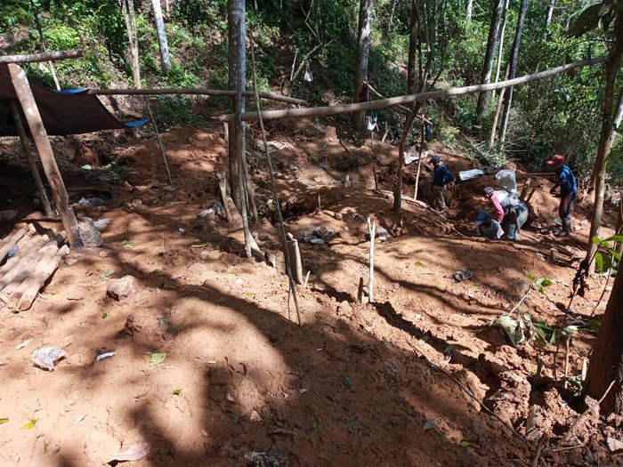 Lokasi Tambang Emas di Hutan Larangan Baduy