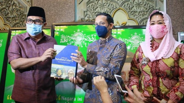 Potret Nadiem Minta Maaf ke NU Usai Heboh Kamus Sejarah