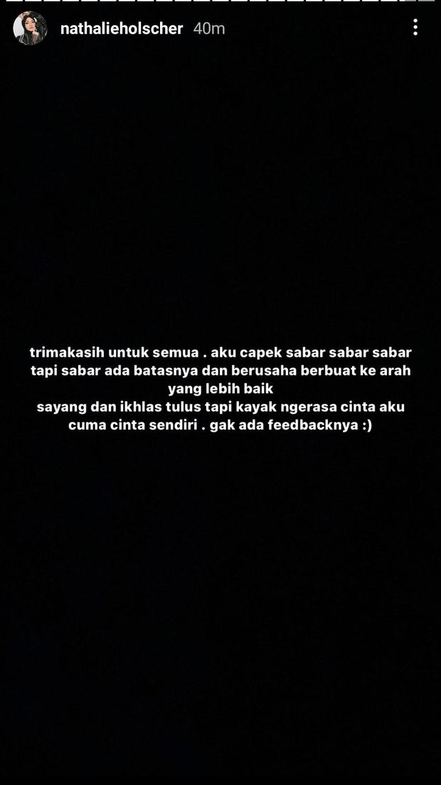 Nathalir Holscher tak sengaja baca DM Sule bilang masih sayang Lina Jubaedah