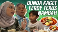 Cantik dan jago masak, tak heran Ferdy langsung akrab dengan Nathalie. Ia bahkan selalu tambah porsi, setiap kali Nathalie masak. Foto: YouTube/Instagram