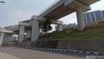 Penampakan Terkini LRT Cibubur-Cawang yang Siap Dilewati Ular Besi