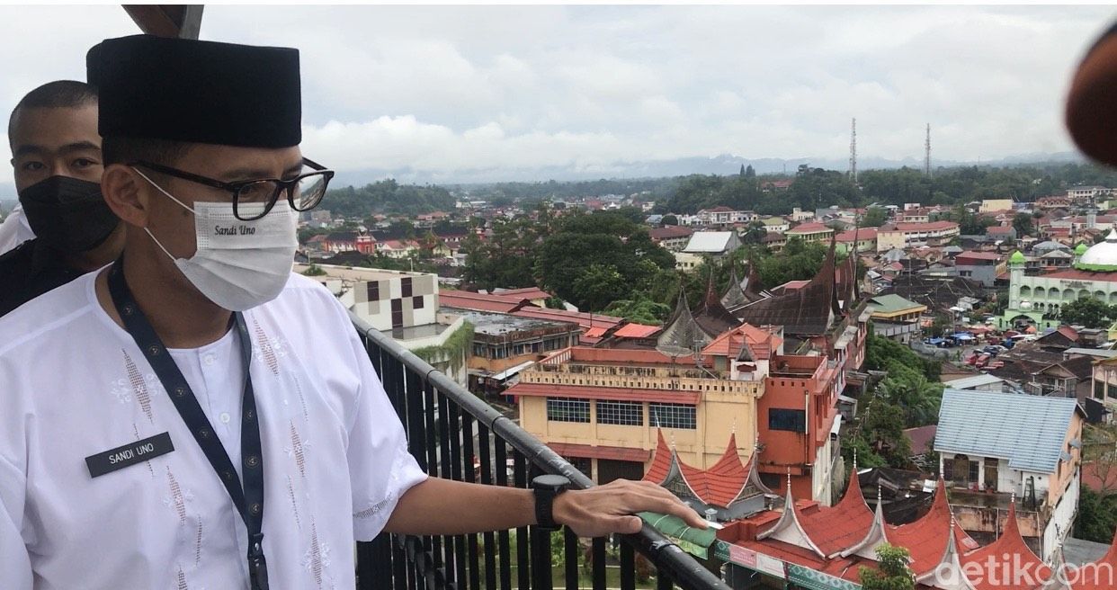 Sandiaga Uno di Sumbar