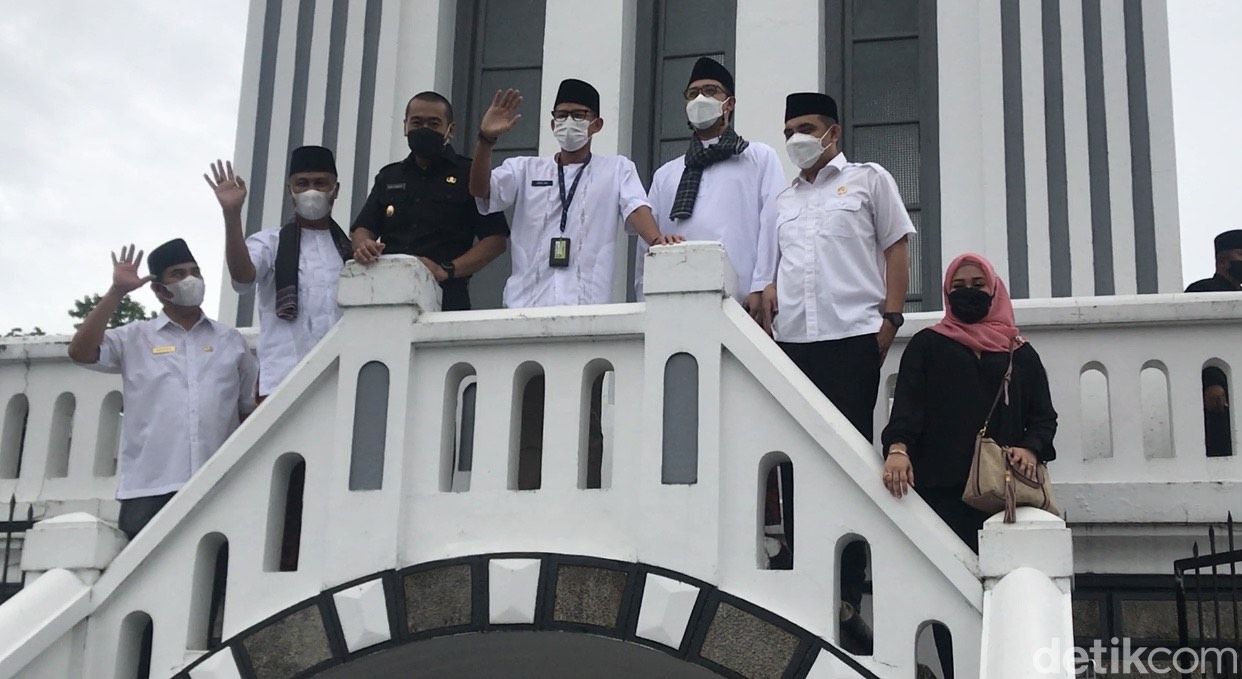 Sandiaga Uno di Sumbar
