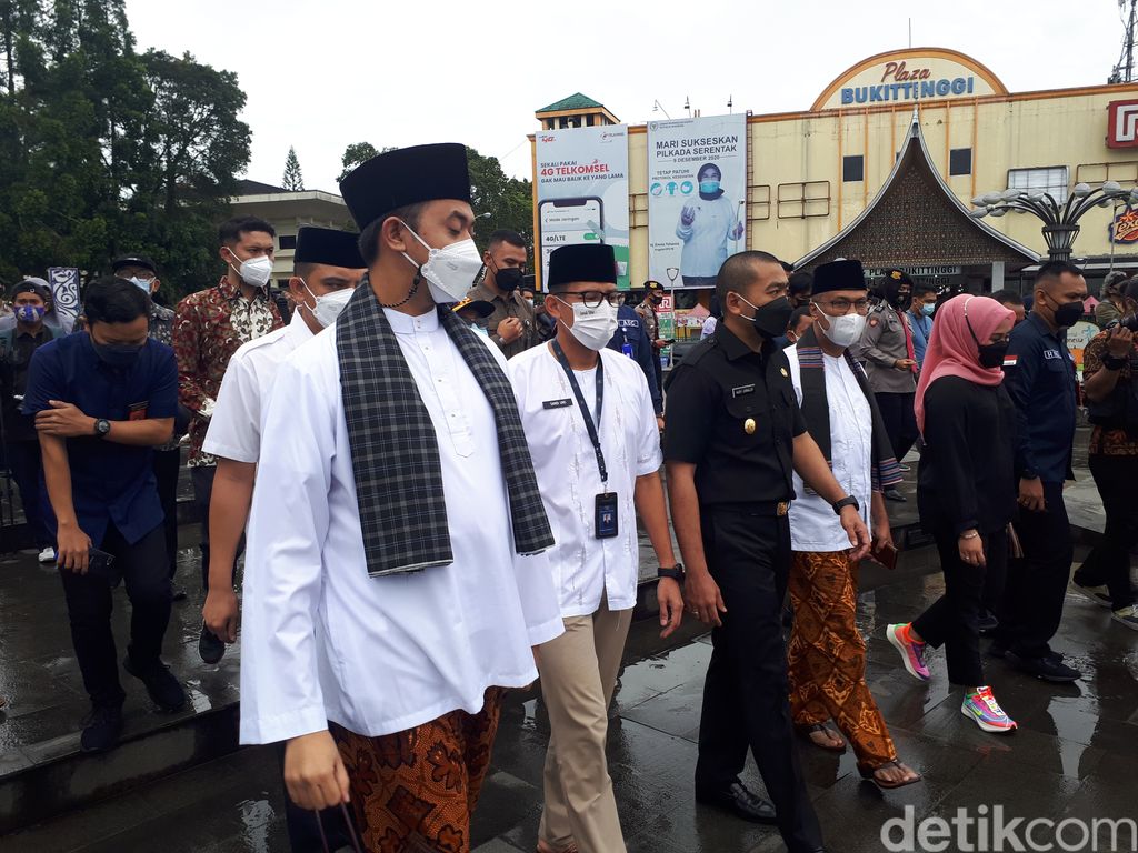 Sandiaga Uno di Sumbar