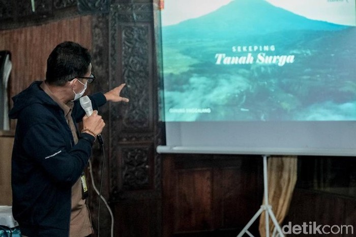 Sandiaga Uno di Sumbar