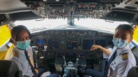 Semangat tersebut direpresentasikan melalui kehadiran pilot, awak kabin hingga release-woman yang semuanya perempuan hebat yang dimiliki oleh Garuda Indonesia pada penerbangan GA 312 rute Jakarta – Surabaya.