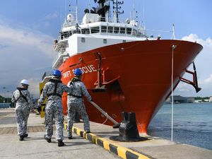 Singapura-Malaysia Kirim Kapal Canggih Bantu Cari KRI Nanggala