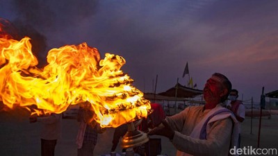 Warga India Gelar Festival Ramnavami di Tengah Maraknya COVID-19