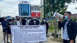 Aksi Mahasiswa Kaltim Tagih Janji Kejagung Tuntaskan Kasus