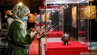 Kepala Sekretariat Jakarta Islamic Centre Ahmad Juhandi mengatakan pengunjung pameran ini dibatasi hanya 25 persen dari kapasitas ruangan sesuai dengan peraturan yang berlaku.