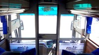 Ciri khas PO ANS juga dipertahankan di bus anyar ini, yakni berupa sekat pemisah antara kabin pengemudi dan juga kabin penumpang. (Dok. Morodadi Prima)