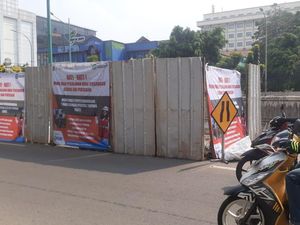 Galian Mampang Prapatan Berlanjut ke Dekat Underpass