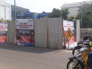Galian Mampang Prapatan Berlanjut ke Dekat Underpass
