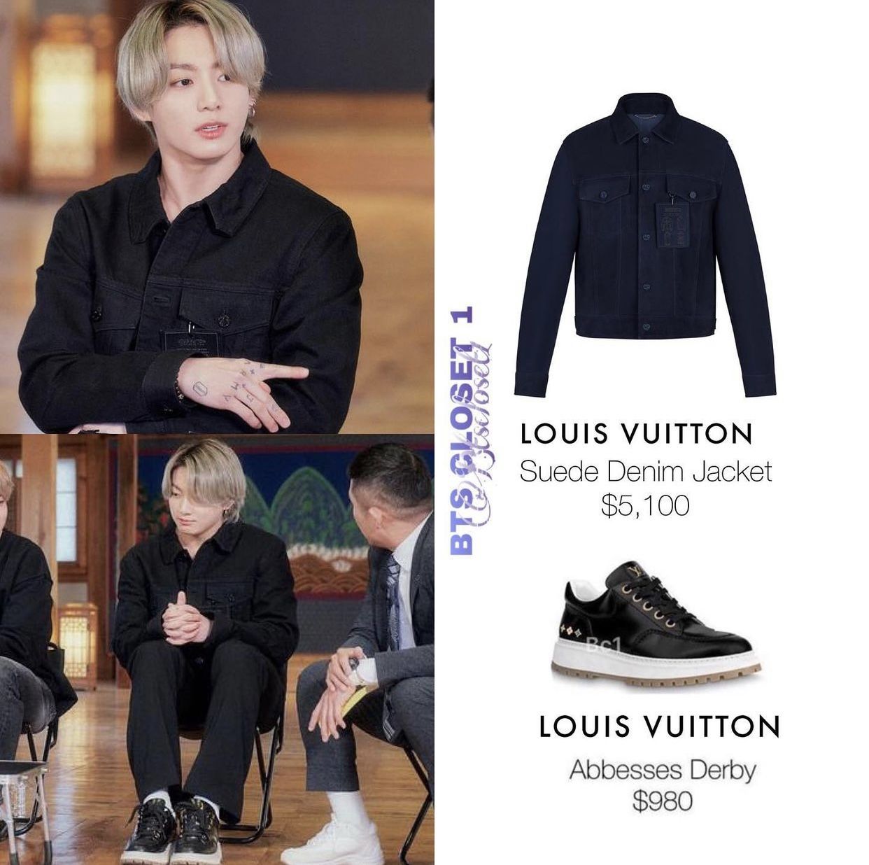 Harga Jaket Necis Suga BTS saat Wawancara GQ Korea Terungkap, Koleksi Louis  Vuitton Rp158 Juta - TribunTrends.com