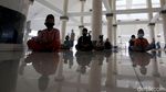 Potret Penerapan Prokes Ketat di Masjid Hasyim Asyari