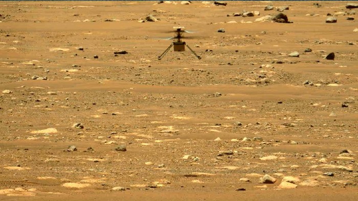 Helikopter Ingenuity terbang kedua kalinya di Mars