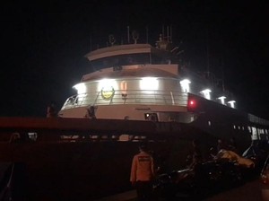 Basarnas Makassar Kirim KN Kamajaya Cari KRI Nanggala-402