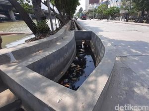 Pembangunan Kolam-Drainase Cegah Banjir Jl Martadinata Masuki Tahap Akhir