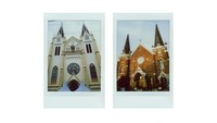 Salah satu bangunan lawas dan bersejarah lain yang dapat ditemui di Kota Pahlawan adalah Gereja Katolik Kelahiran Santa Perawan Maria atau dikenal pula dengan nama Gereja Kepanjen. Dibangun pada tahun 1899, Gereja Kepanjen pun disebut sebagai salah satu gereja tertua di Surabaya. Mengusung gaya arsitektur khas Eropa, salah satu gereja tertua di Jawa Timur juga dapat ditemukan di kawasan Malang, dibangun pada tahun 1905 Gereja Kayu Tangan disebut sebagai gereja Katolik tertua di Malang.