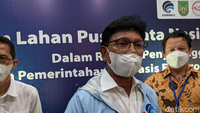 Menkominfo Johnny G Plate di Batam meresmikan Data Center Nasional