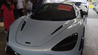 Jadi, ini (21 mobil) adalah barang bukti yang kita temukan pada saat dilakukan penggeledahan, Dirtipideksus, Brigjen Helmy saat ditemui di Bareskrim Polri, Kamis (22/4/2021). (Foto: Adhyasta-detikcom)