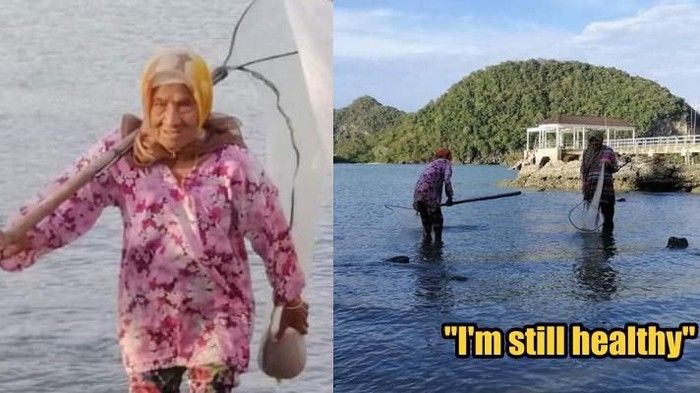 Nenek 104 Tahun Masih Bekerja Sebagai Nelayan