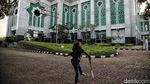 Ngabuburit Sambil Berburu Matahari Terbenam di Jakarta Islamic Center