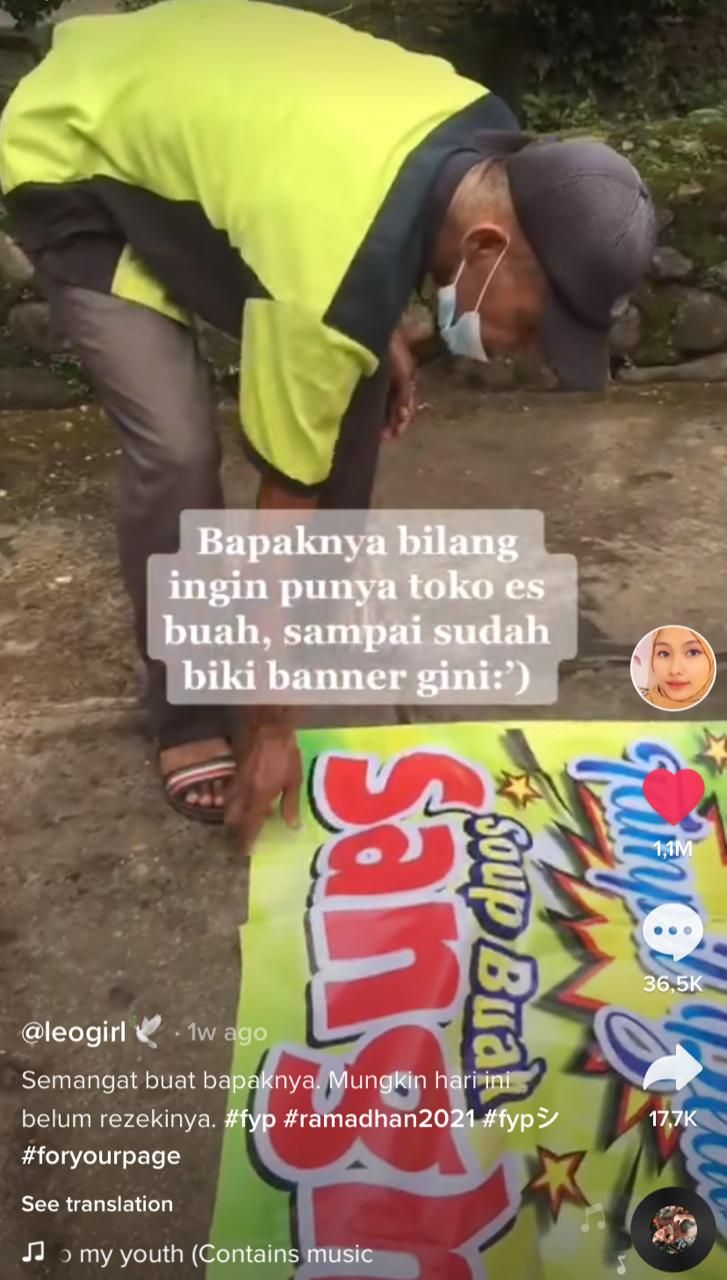 Nyesek Dagangan Es Buah Penjual  Ini Tumplek Tak Bersisa 