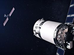 Keren! Penampakan Pangkalan Manusia di Orbit Bulan